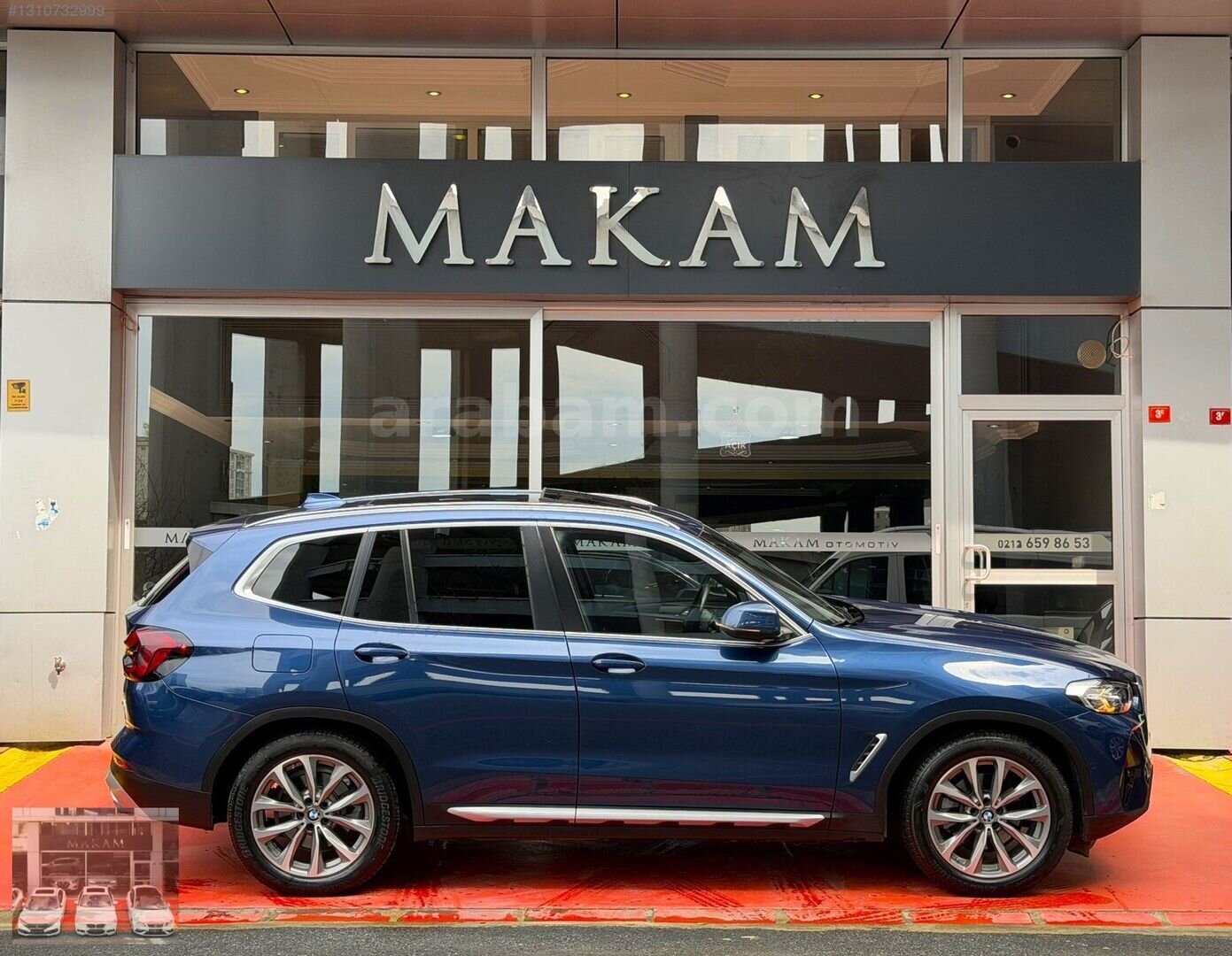 MAKAM'da 2024BmwX3 Xline/Hafıza/Isıtma/Navi/Taba/E.Bagaj/Boyasız 6