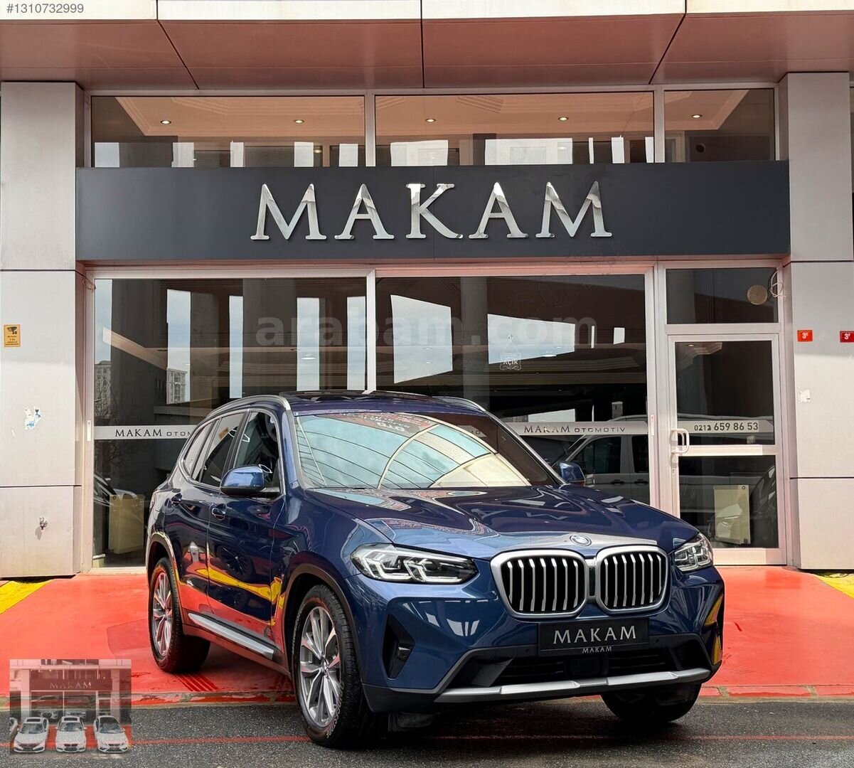 MAKAM'da 2024BmwX3 Xline/Hafıza/Isıtma/Navi/Taba/E.Bagaj/Boyasız 2