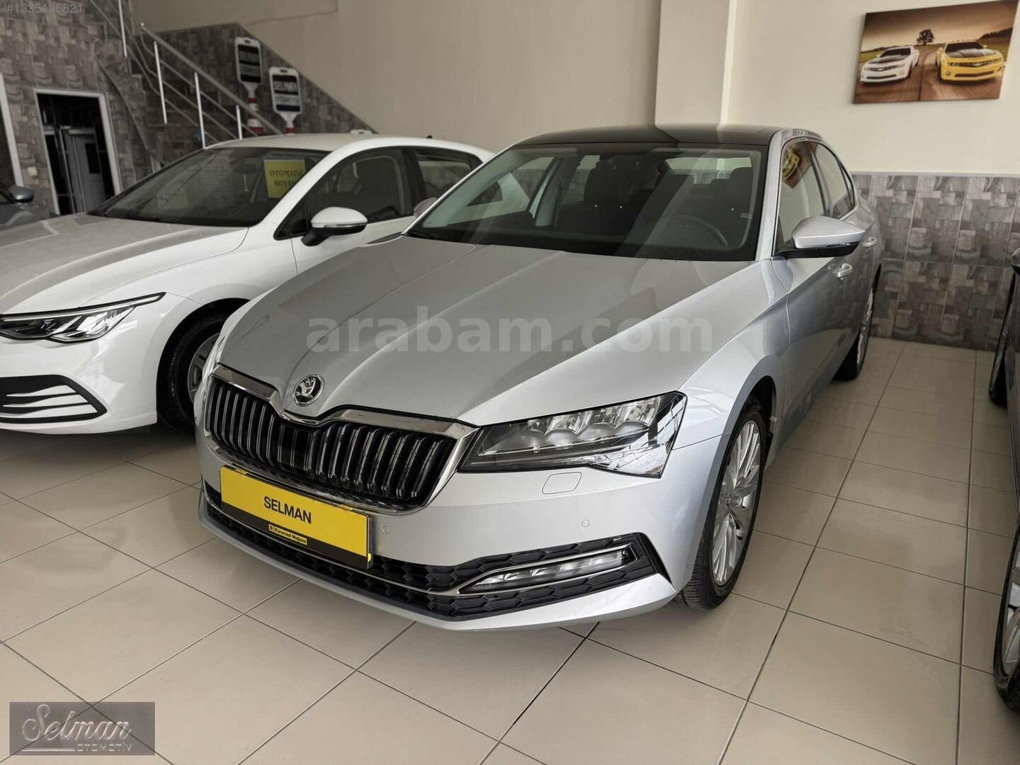 Galeriden Skoda SuperB 1.5 TSI Prestige 2023 Model Aksaray 28.000 km Gri 3