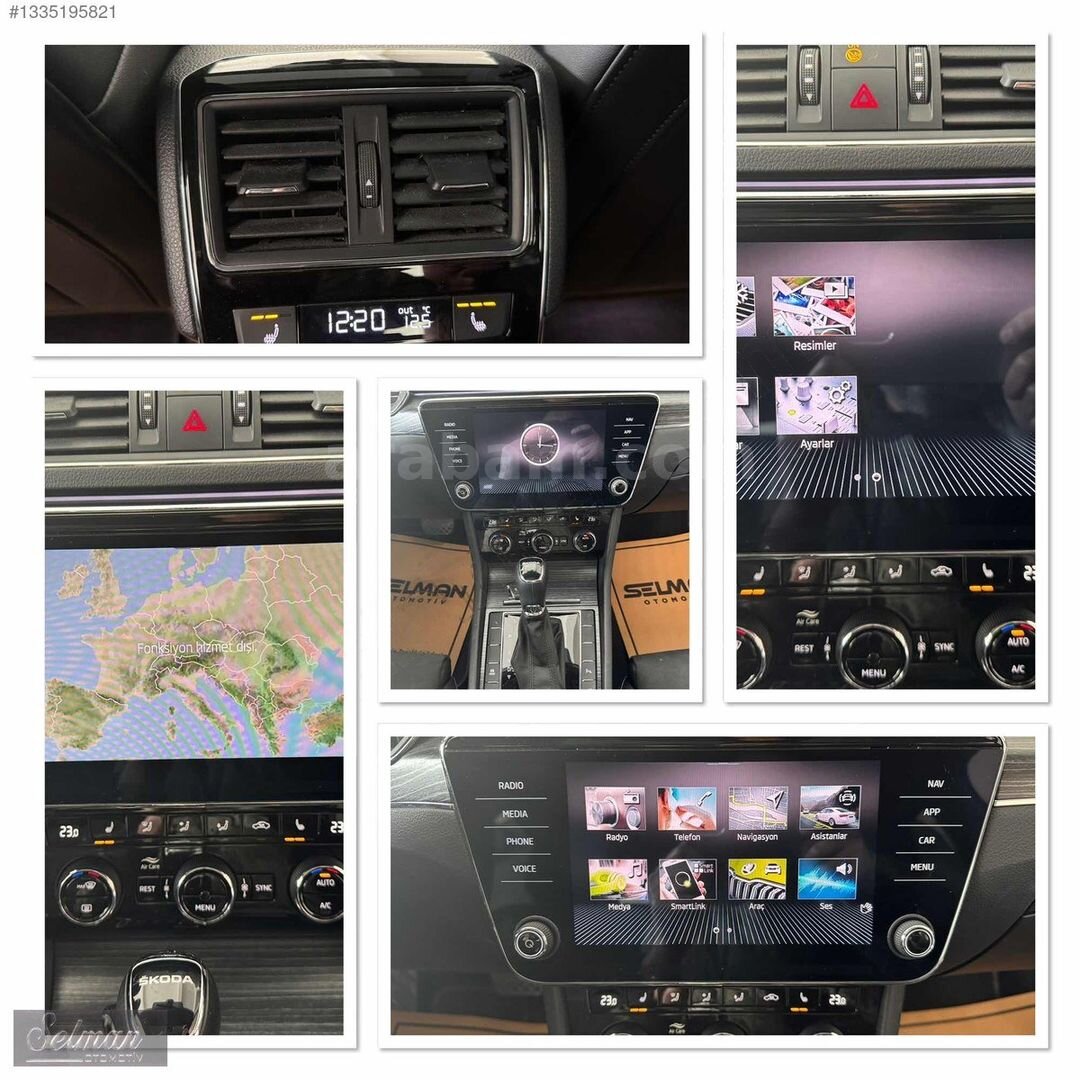 Galeriden Skoda SuperB 1.5 TSI Prestige 2023 Model Aksaray 28.000 km Gri 6