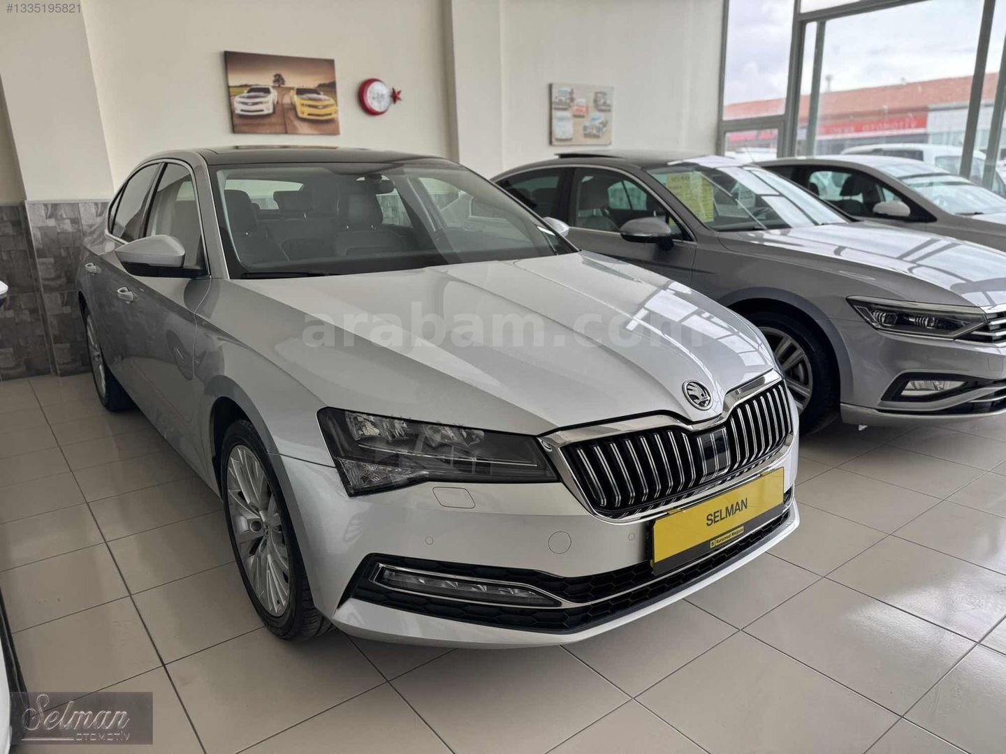 Galeriden Skoda SuperB 1.5 TSI Prestige 2023 Model Aksaray 28.000 km Gri 5
