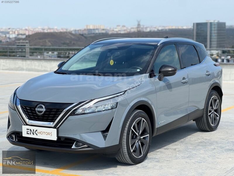 ENK|2023+QASHQAİ+e-POWER+190HP+KÖR.NKT+K.ŞARJ+CAMTAVN+KREDİ+KART