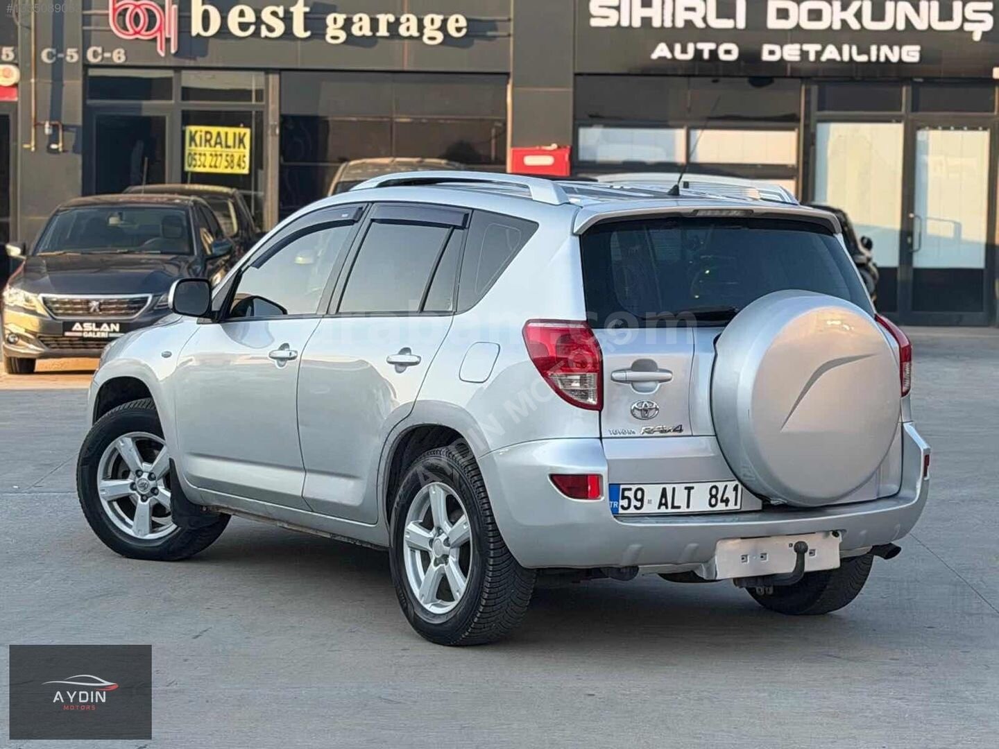AYDIN MOTORS / 4x4 TOYOTA RAV4 / SANRUFF DERİ KOLTUK ÇEKİ DEMİRİ 5