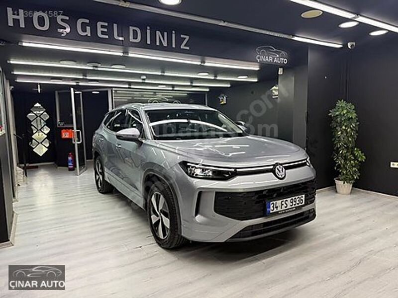 Galeriden Volkswagen Tayron 1.5 e-TSI Life 2026 Model İstanbul 6.050 km Gri