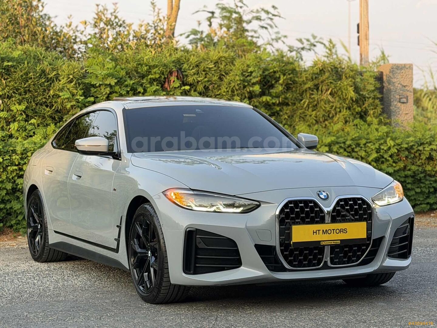 Galeriden BMW 4 Serisi 420i Gran Coupe M Sport 2022 Model Antalya 88.000 km Gri 4