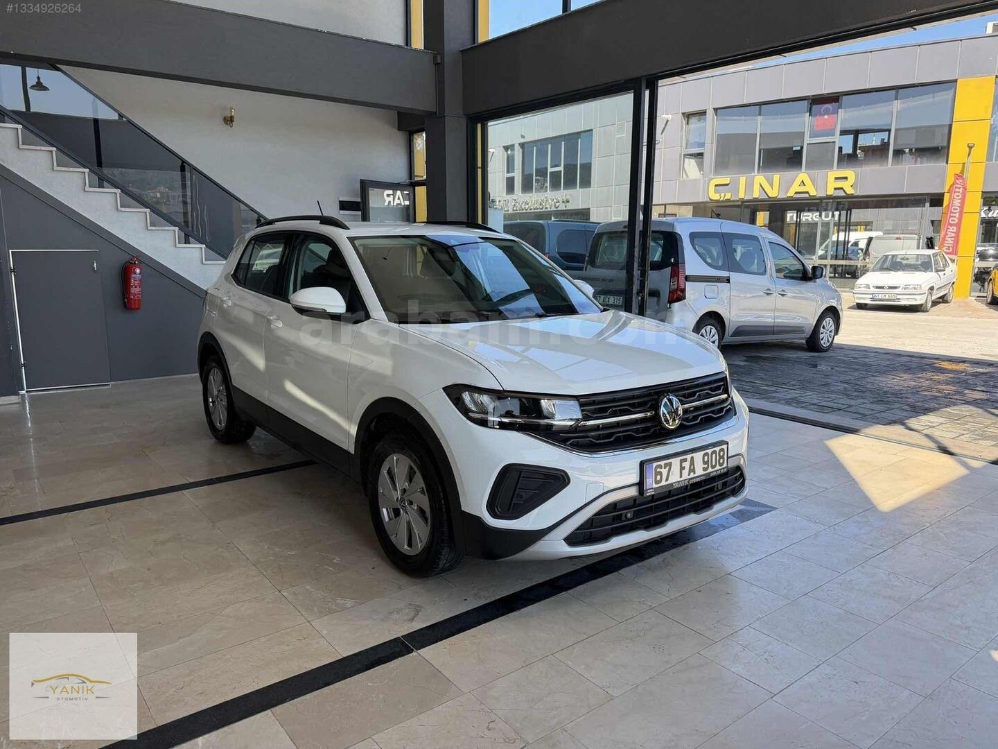 Galeriden Volkswagen T-Cross 1.0 TSI Life 2025 Model Zonguldak 6.001 km Beyaz 6