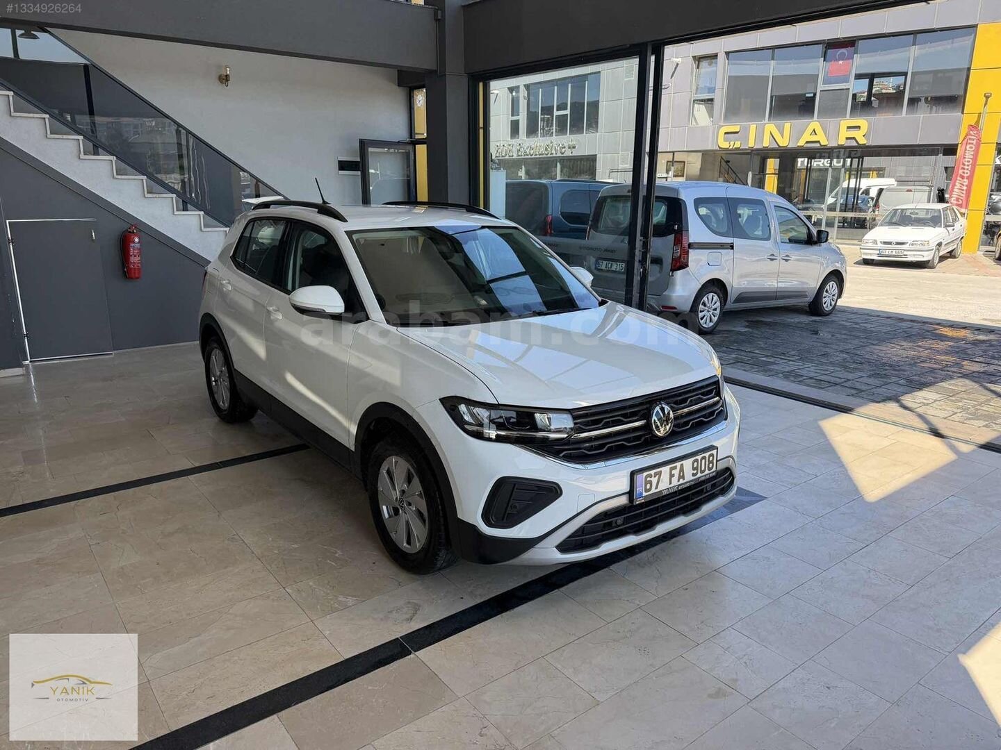 Galeriden Volkswagen T-Cross 1.0 TSI Life 2025 Model Zonguldak 6.001 km Beyaz 5