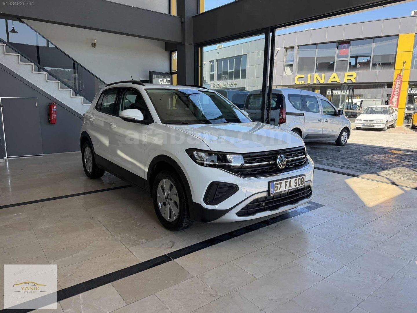 Galeriden Volkswagen T-Cross 1.0 TSI Life 2025 Model Zonguldak 6.001 km Beyaz 7