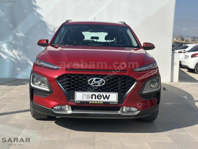 Galeriden Hyundai Kona 1.6 CRDI Elite Smart 2020 Model Eskişehir 40.100 km Kırmızı