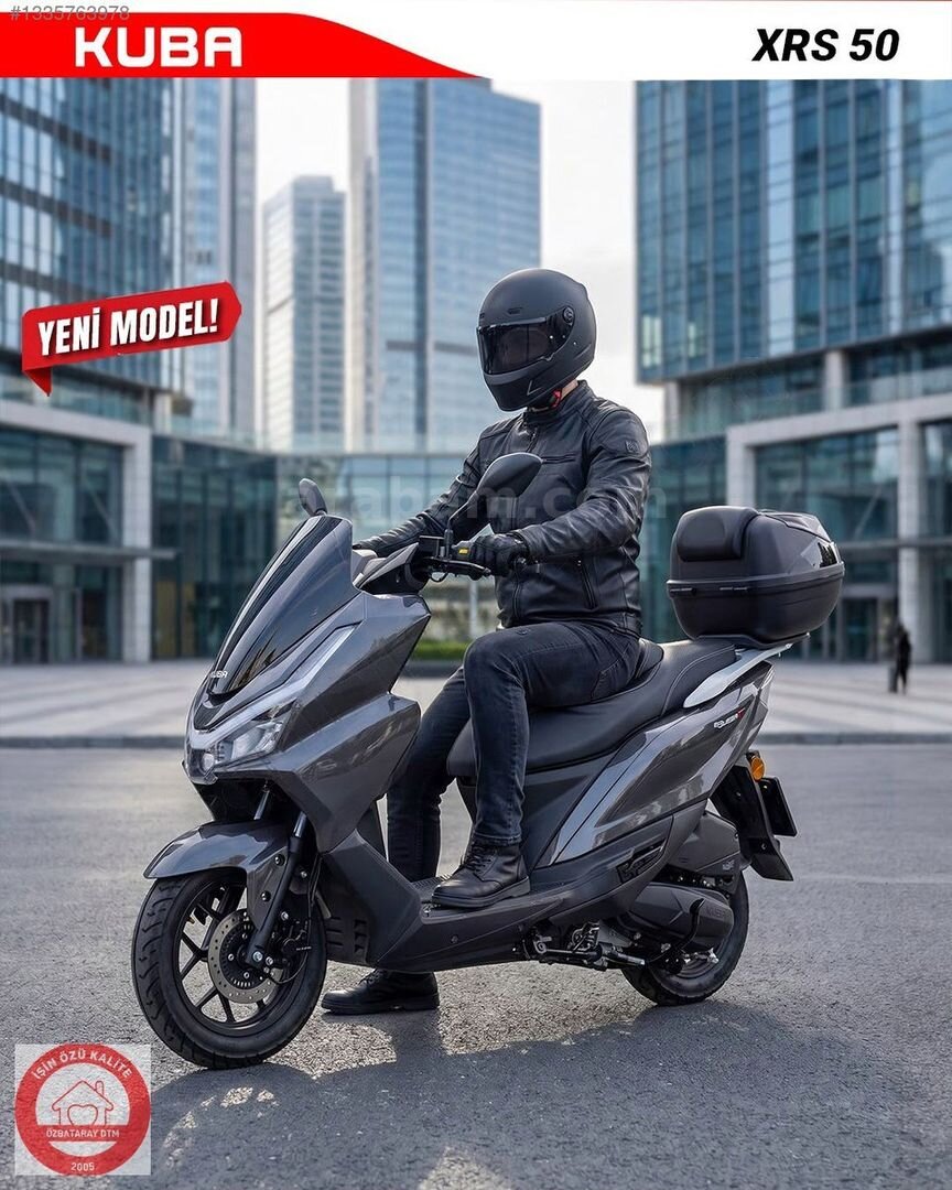 KUBA XRS 50 ÖZM MOTORS GÜVENCESİ İLE ÇANTA HEDİYELİ