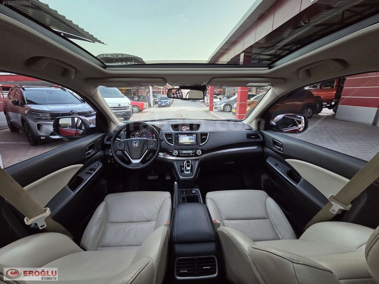 EROĞLU*2018 HONDA CRV EXECUTIVE 4X4 İLKEL BEJDERİ K.KART12TAKSİT 6