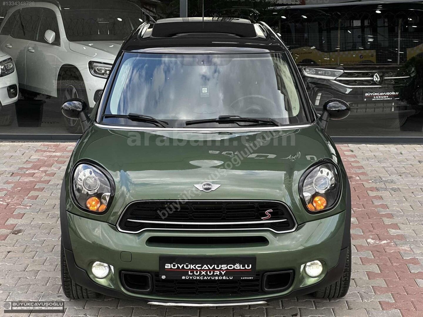 125.000KM BOYASIZ COUNTRYMAN CAMTVN+HARMANKARDON+ISITMA+YEŞİL 3