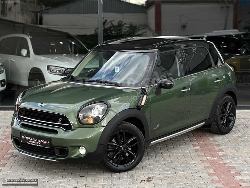 125.000KM BOYASIZ COUNTRYMAN CAMTVN+HARMANKARDON+ISITMA+YEŞİL