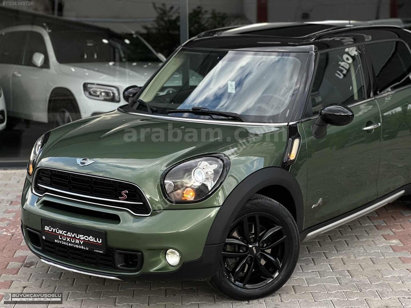 125.000KM BOYASIZ COUNTRYMAN CAMTVN+HARMANKARDON+ISITMA+YEŞİL 4