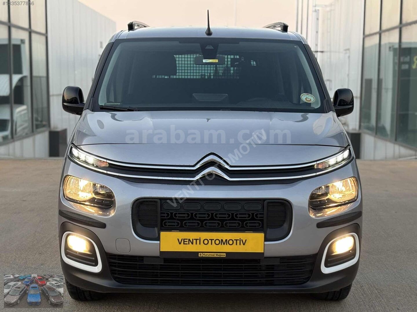 1.5 HDİ BERLİNGO OTOMATİK BOYASIZ DEĞİŞENSİZ TRAMERSİZ 46 BİN KM 2