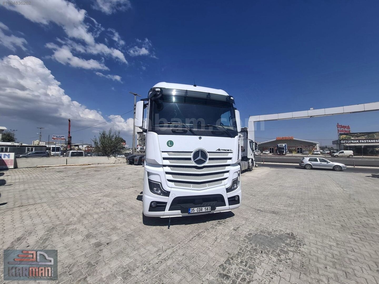 KARMAN TIRDAN 2024 ACTROS 1848 ORJİNAL HATASIZ TRANSPORT