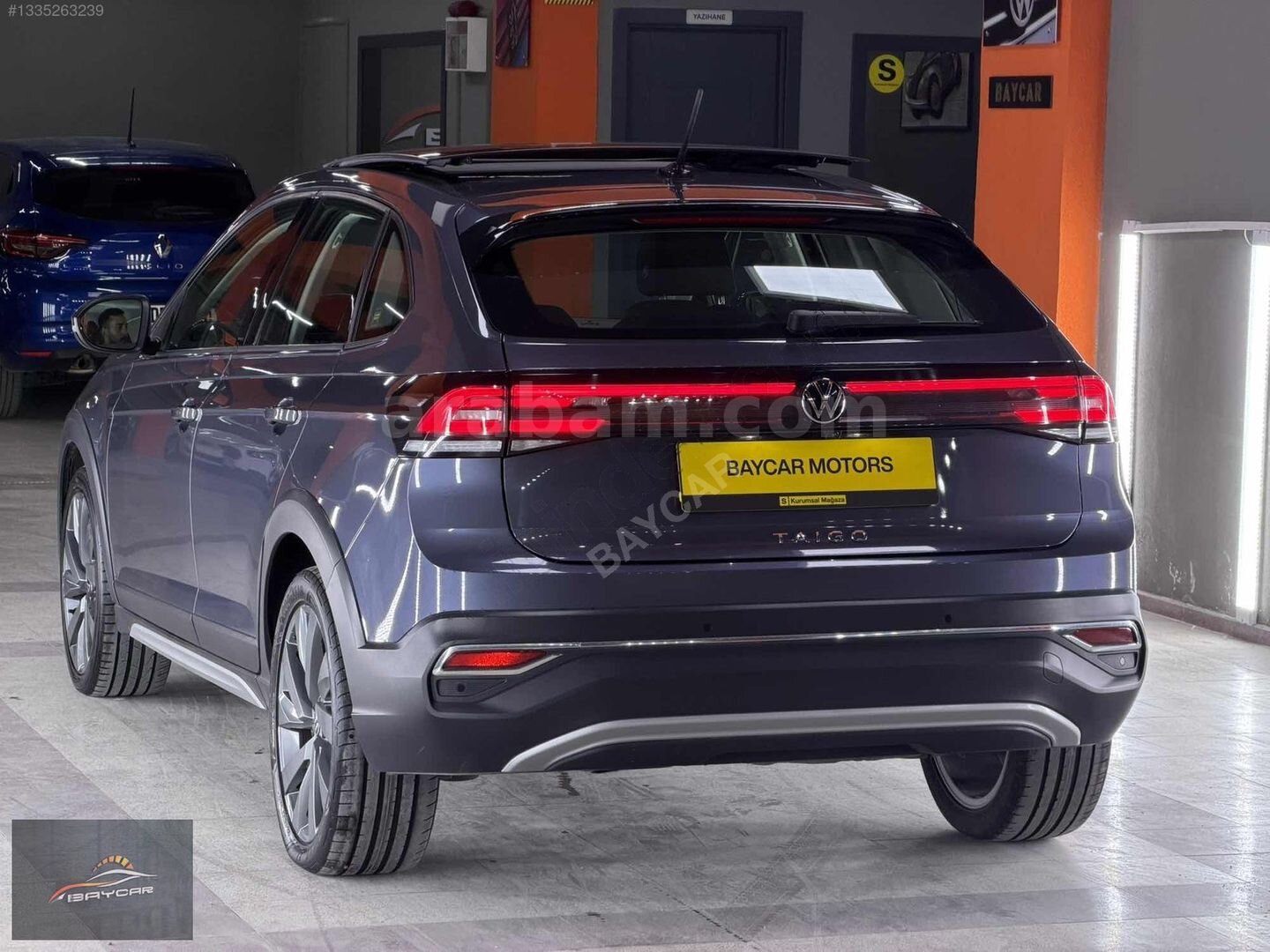BAYCAR MOTORS'DAN HATASIZ BOYASIZ VOLKSWAGEN TAİGO STYLE CAM TAV 7
