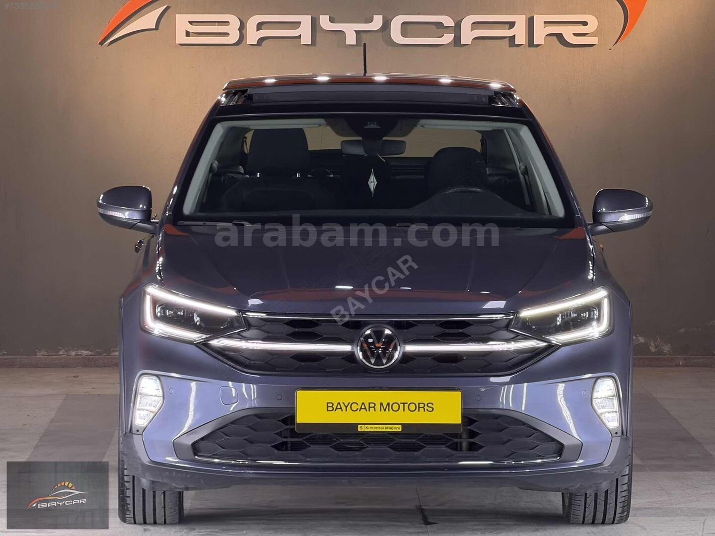 BAYCAR MOTORS'DAN HATASIZ BOYASIZ VOLKSWAGEN TAİGO STYLE CAM TAV 3