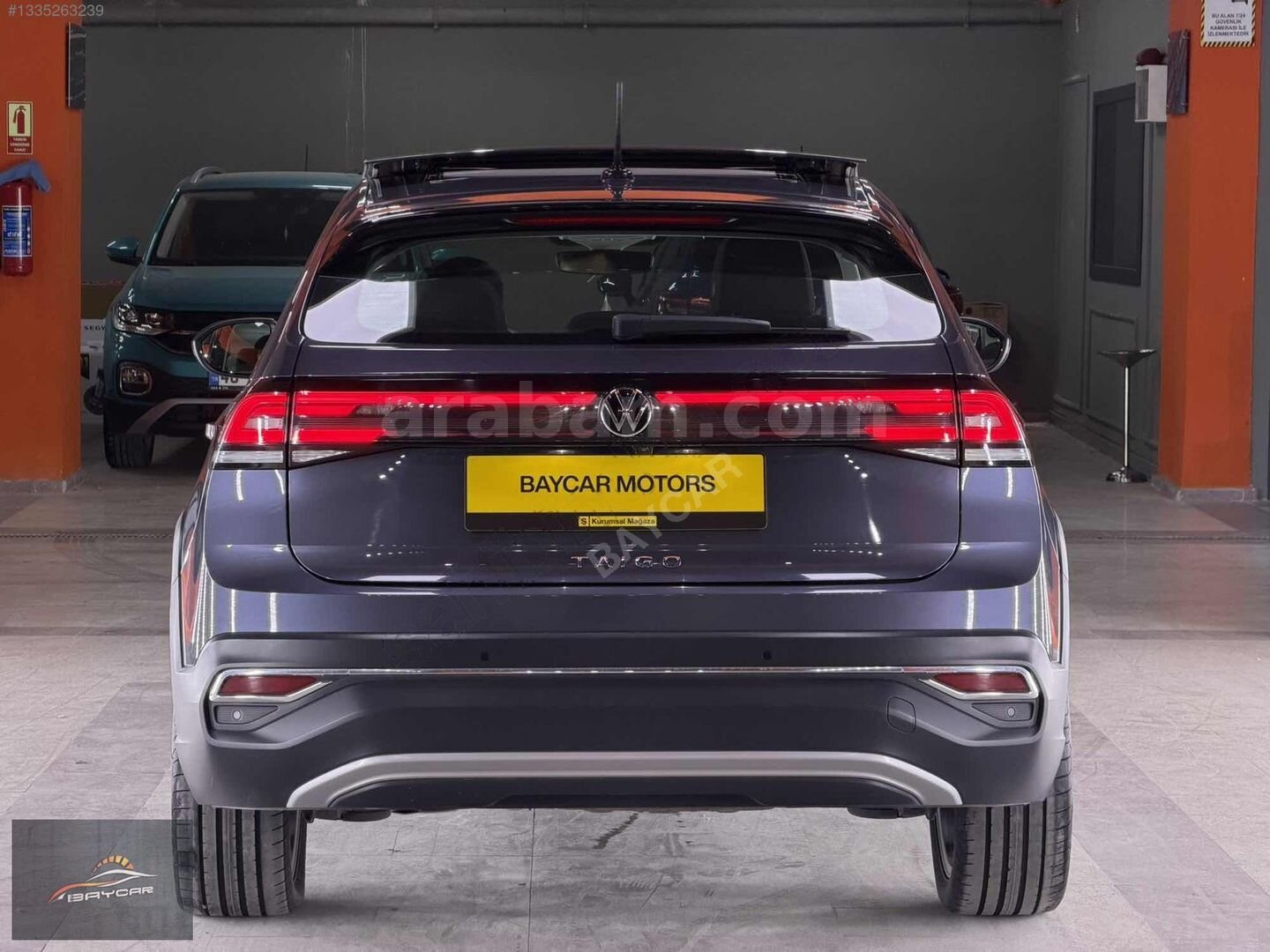 BAYCAR MOTORS'DAN HATASIZ BOYASIZ VOLKSWAGEN TAİGO STYLE CAM TAV 6