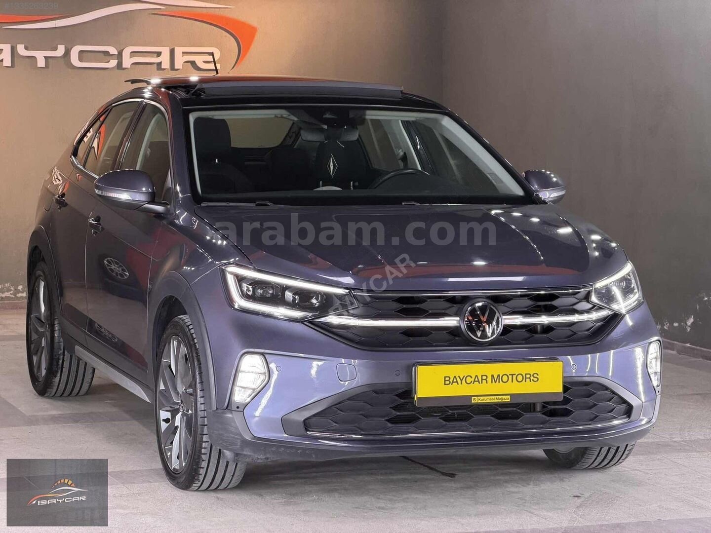 BAYCAR MOTORS'DAN HATASIZ BOYASIZ VOLKSWAGEN TAİGO STYLE CAM TAV 4