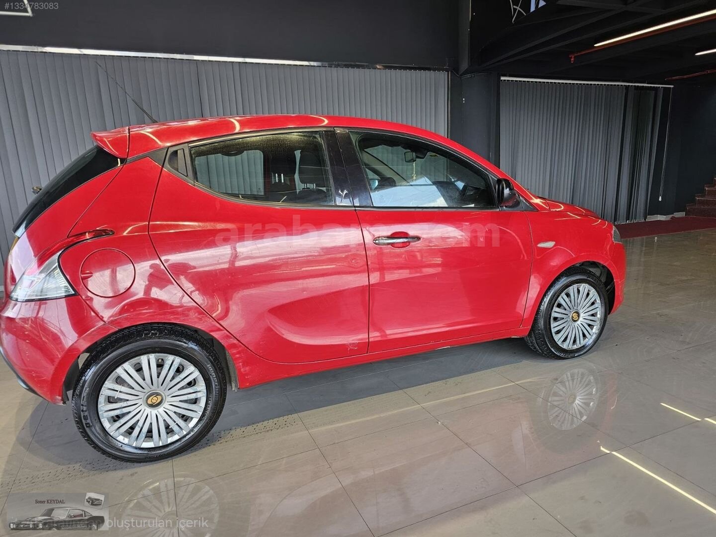 Galeriden Lancia Ypsilon 1.3 Mjet 2013 Model İstanbul 200.000 km Kırmızı 3