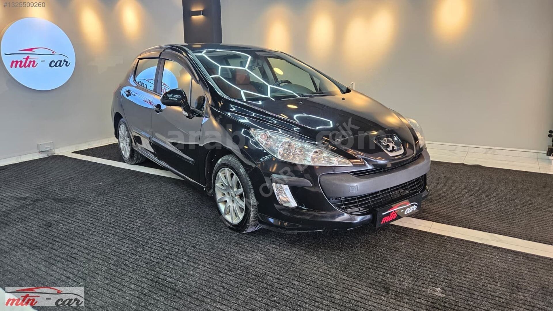 Galeriden Peugeot 308 1.6 HDi Comfort 2009 Model Bilecik 330.630 km Siyah 3