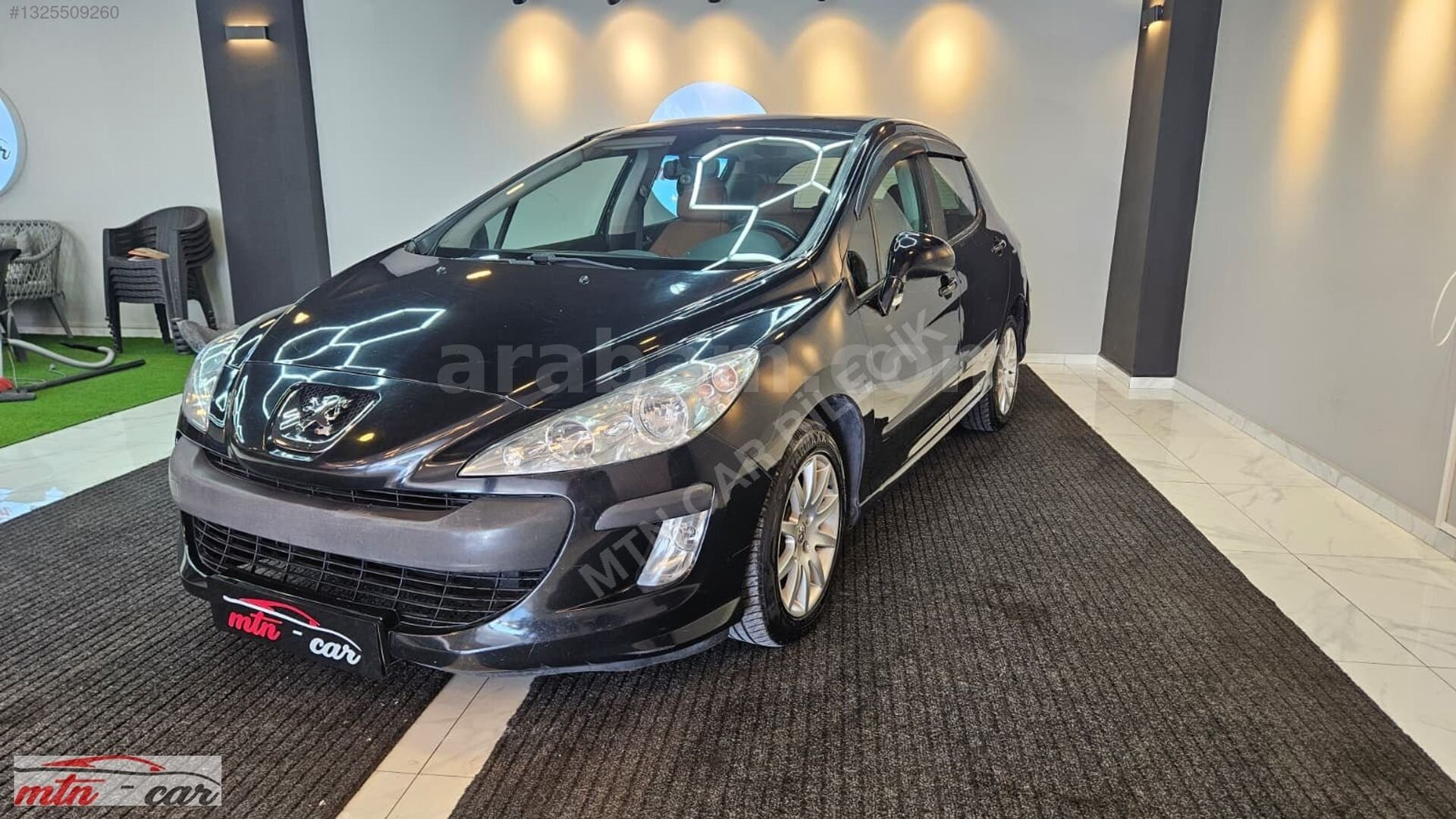 Galeriden Peugeot 308 1.6 HDi Comfort 2009 Model Bilecik 330.630 km Siyah 2