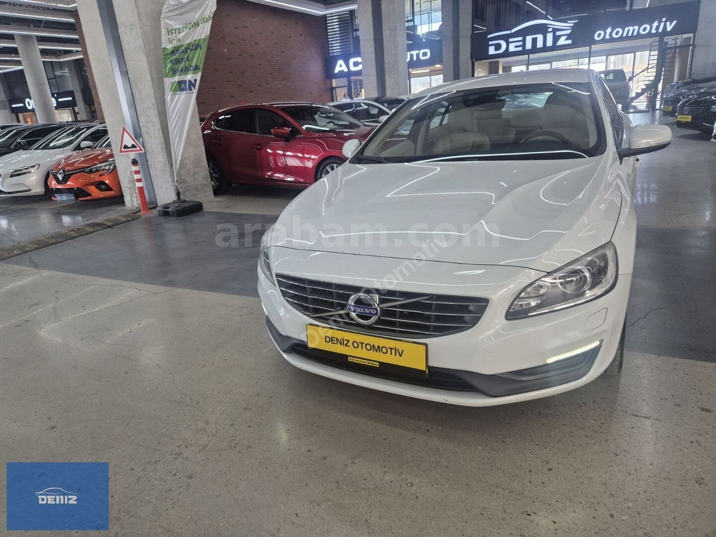 Galeriden Volvo S60 1.5 T3 Premium 2017 Model Ankara 112.000 km Beyaz 7
