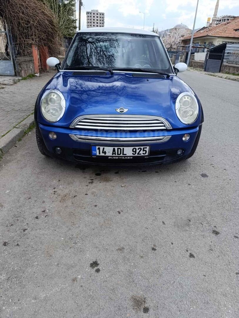 Sahibinden Mini Cooper 1.6 Türkiye Paketi 2006 Model 350.000 km Mavi 2