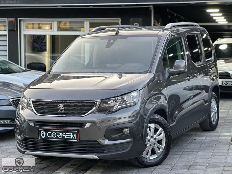 Galeriden Peugeot Rifter 1.5 BlueHDI Allure 2019 Model Kütahya 99.000 km Füme