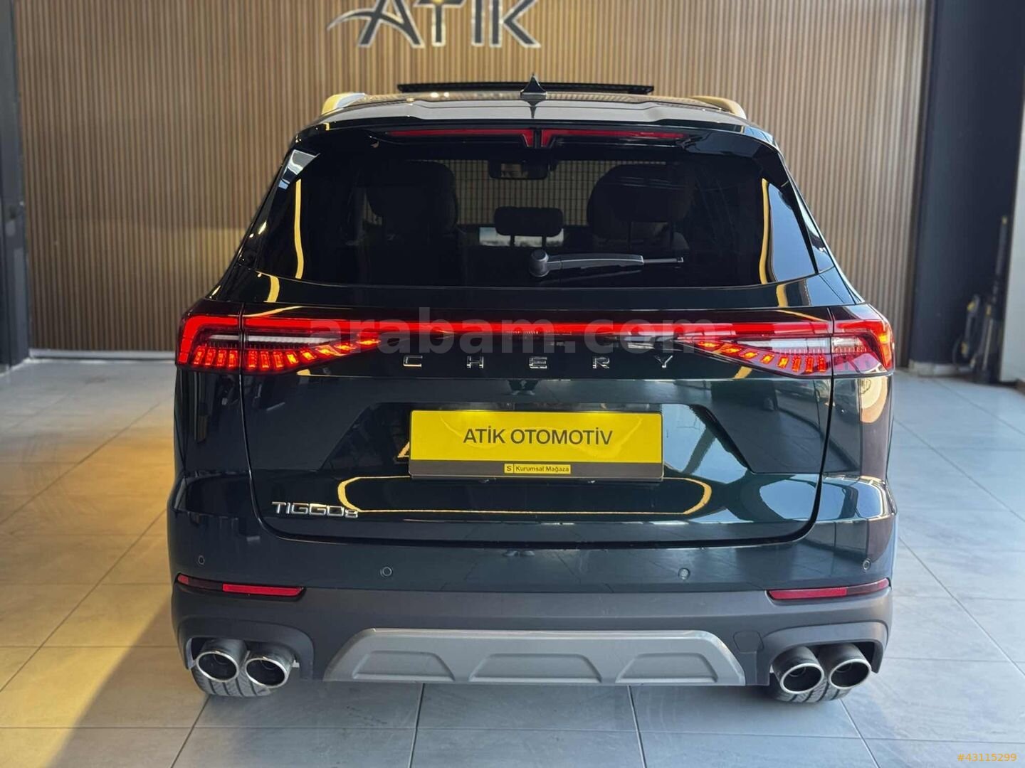 ATİK OTOMOTİV'DEN CHERY TIGGO 8 HATASIZ BOYASIZ 7