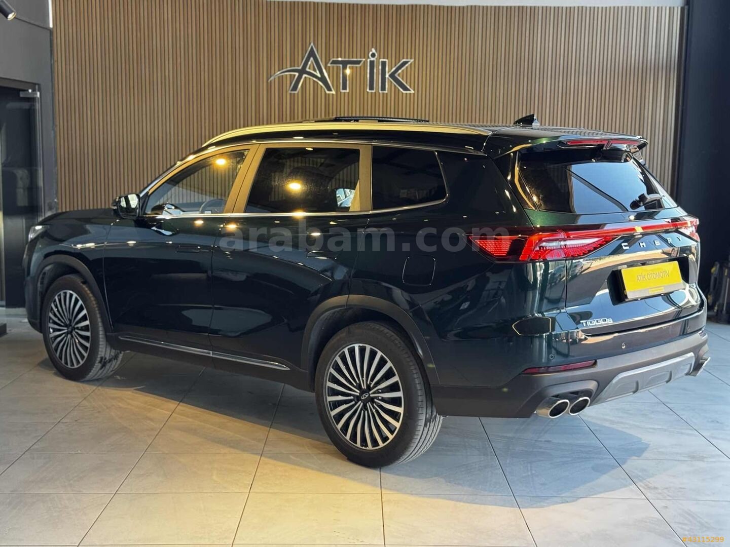 ATİK OTOMOTİV'DEN CHERY TIGGO 8 HATASIZ BOYASIZ 6