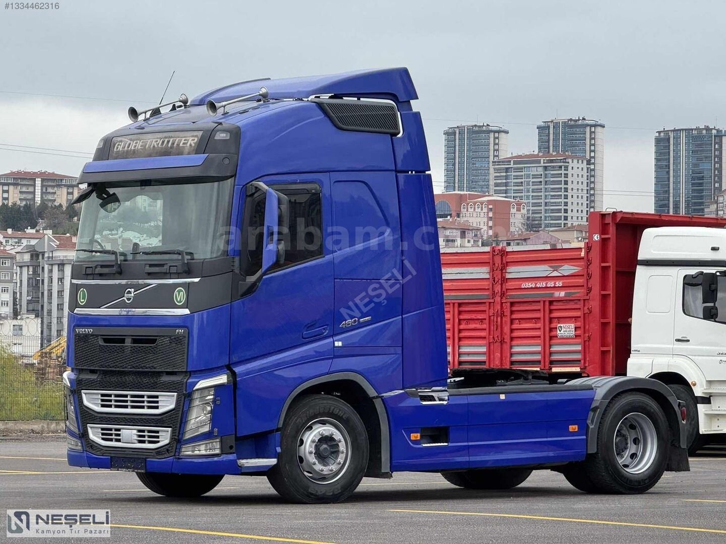 NEŞELİ'DEN*K.K.18 AY TAKSİT*2016 VOLVO FH 460 *DEP+AC+BZDOLABI*