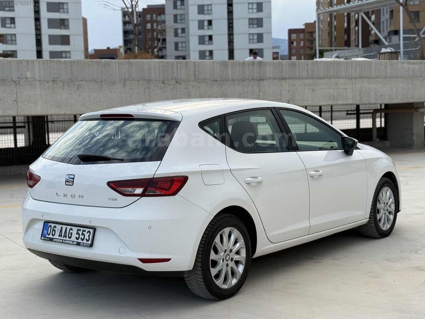 ""KUSURSUZ TEMİZLİKTE LED FARLI SEAT LEON"" 5
