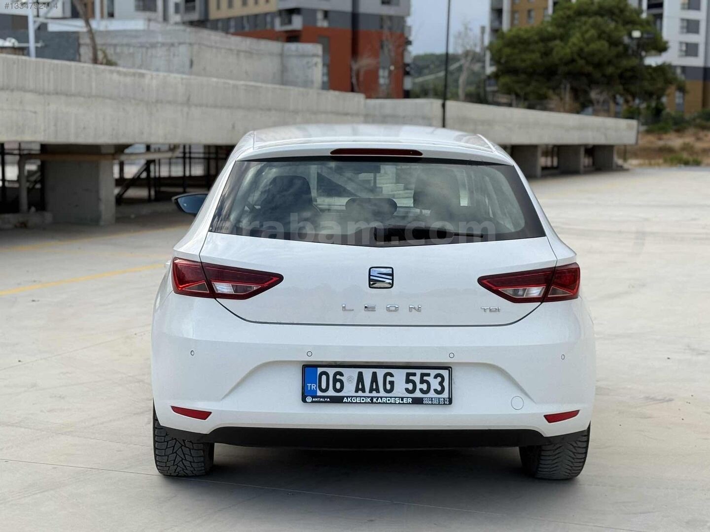 ""KUSURSUZ TEMİZLİKTE LED FARLI SEAT LEON"" 6