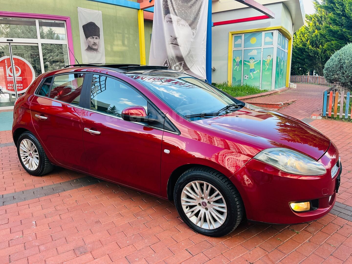 Galeriden Fiat Bravo 1.6 Mjet Dynamic Plus 2011 Model Ankara 203.000 km Kırmızı 3