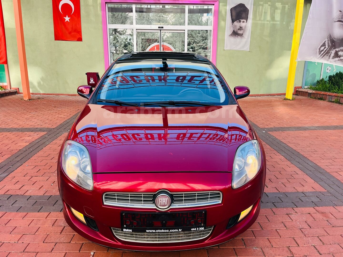 Galeriden Fiat Bravo 1.6 Mjet Dynamic Plus 2011 Model Ankara 203.000 km Kırmızı 4