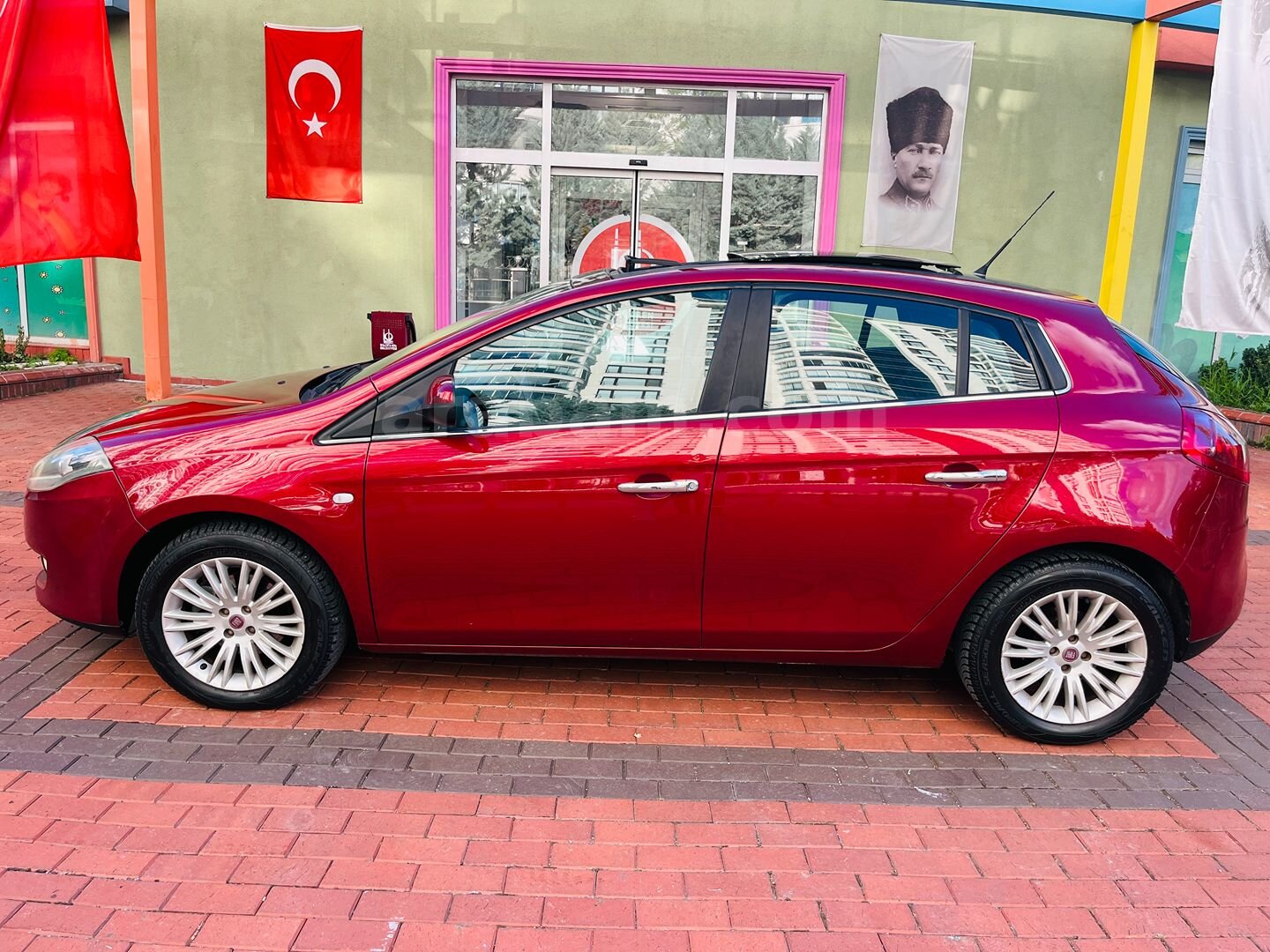 Galeriden Fiat Bravo 1.6 Mjet Dynamic Plus 2011 Model Ankara 203.000 km Kırmızı 7