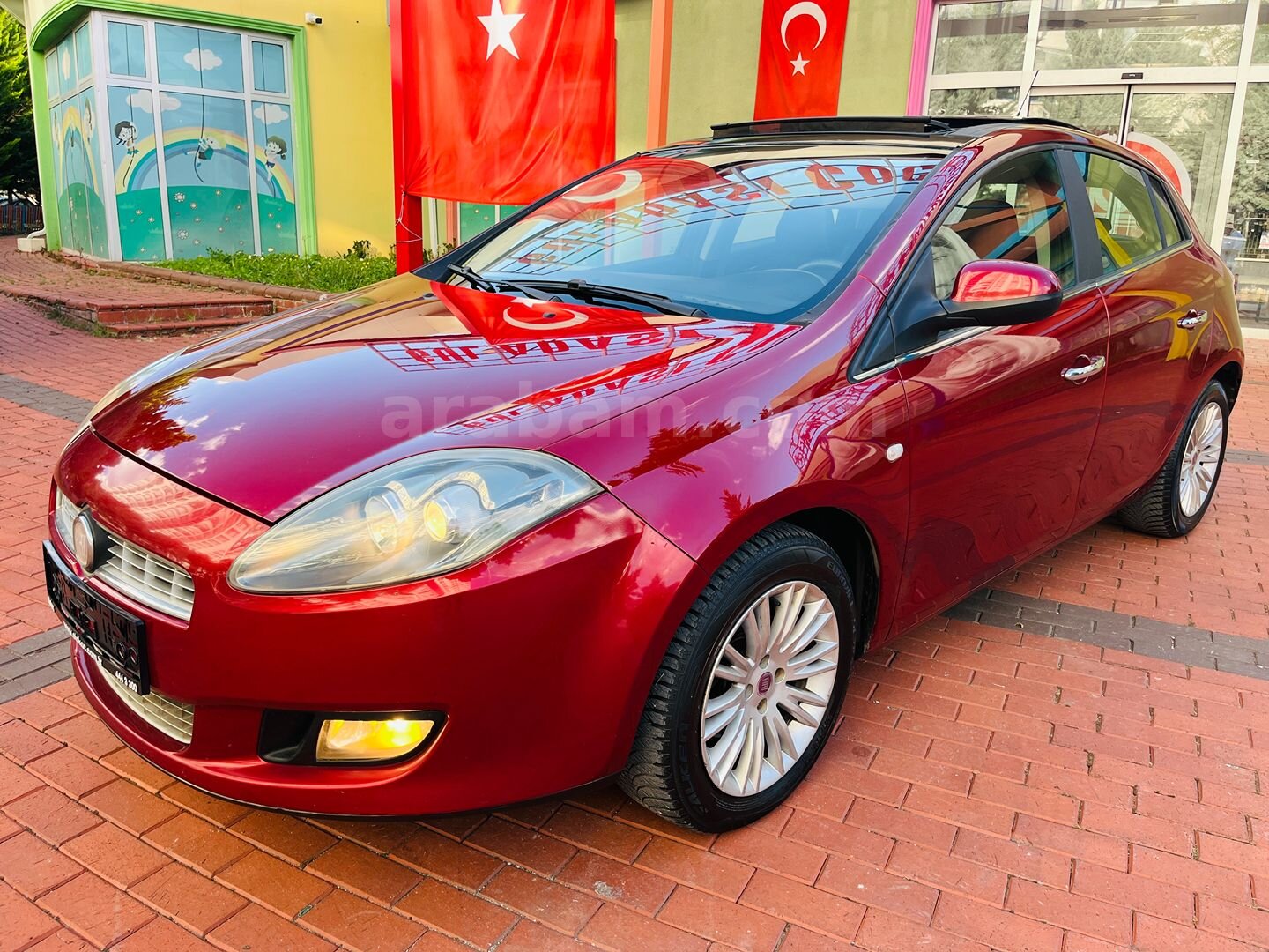 Galeriden Fiat Bravo 1.6 Mjet Dynamic Plus 2011 Model Ankara 203.000 km Kırmızı 2