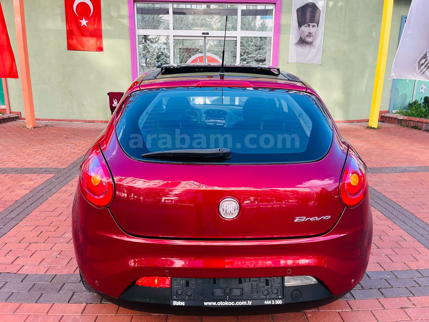 Galeriden Fiat Bravo 1.6 Mjet Dynamic Plus 2011 Model Ankara 203.000 km Kırmızı 5