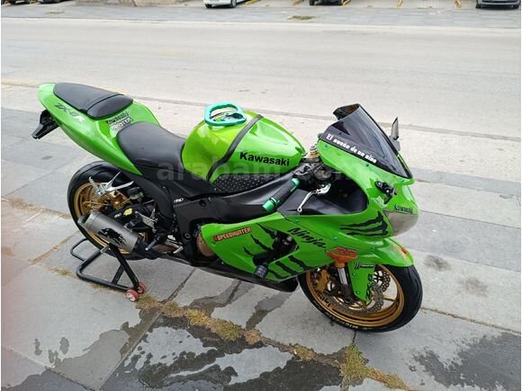 Sahibinden Kawasaki Ninja ZX 6R 2005 Model Ankara 48.000 km Yeşil