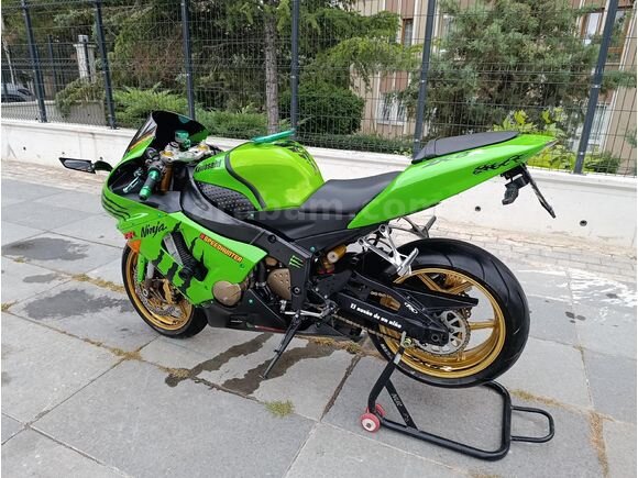 Sahibinden Kawasaki Ninja ZX 6R 2005 Model Ankara 48.000 km Yeşil