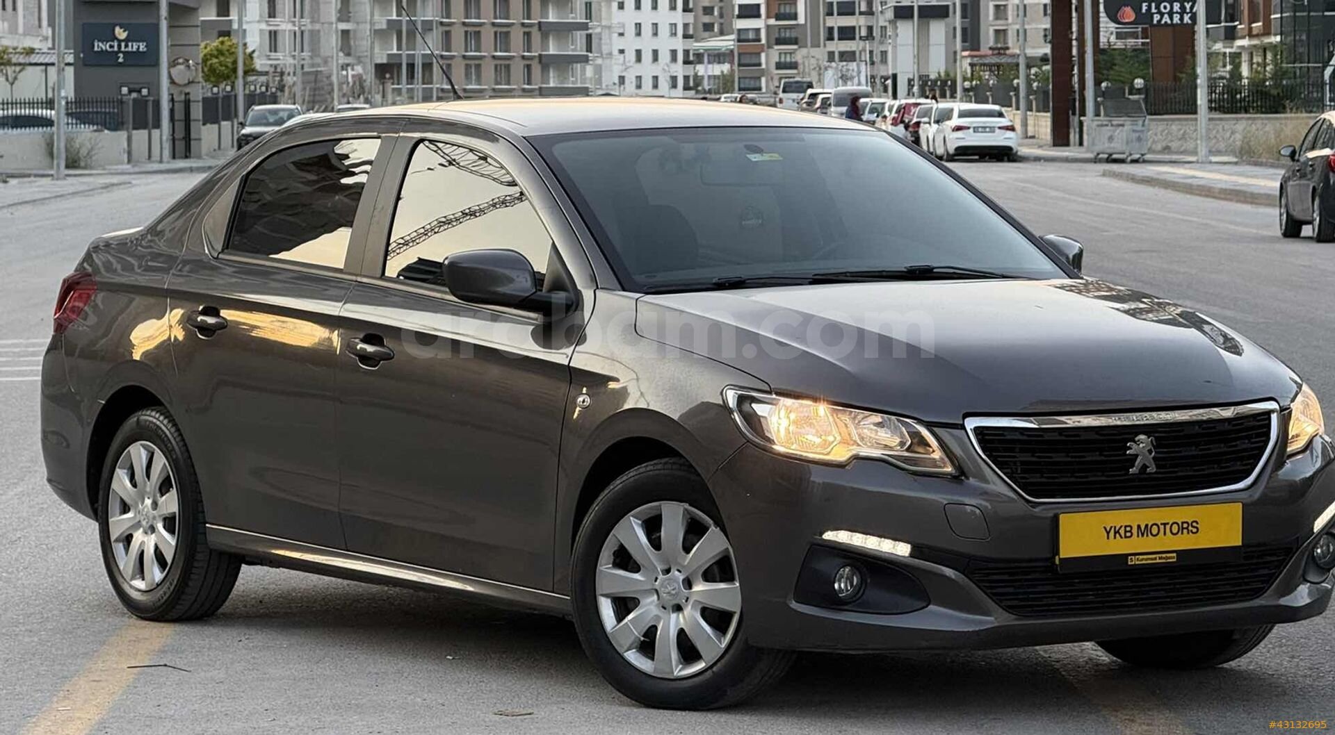 Galeriden Peugeot 301 1.6 HDi Active 2017 Model Ankara 164.000 km Gri 1