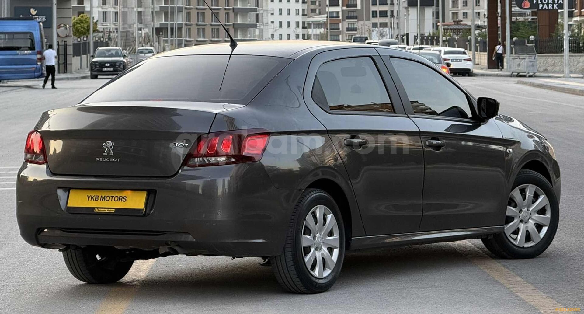 Galeriden Peugeot 301 1.6 HDi Active 2017 Model Ankara 164.000 km Gri 4