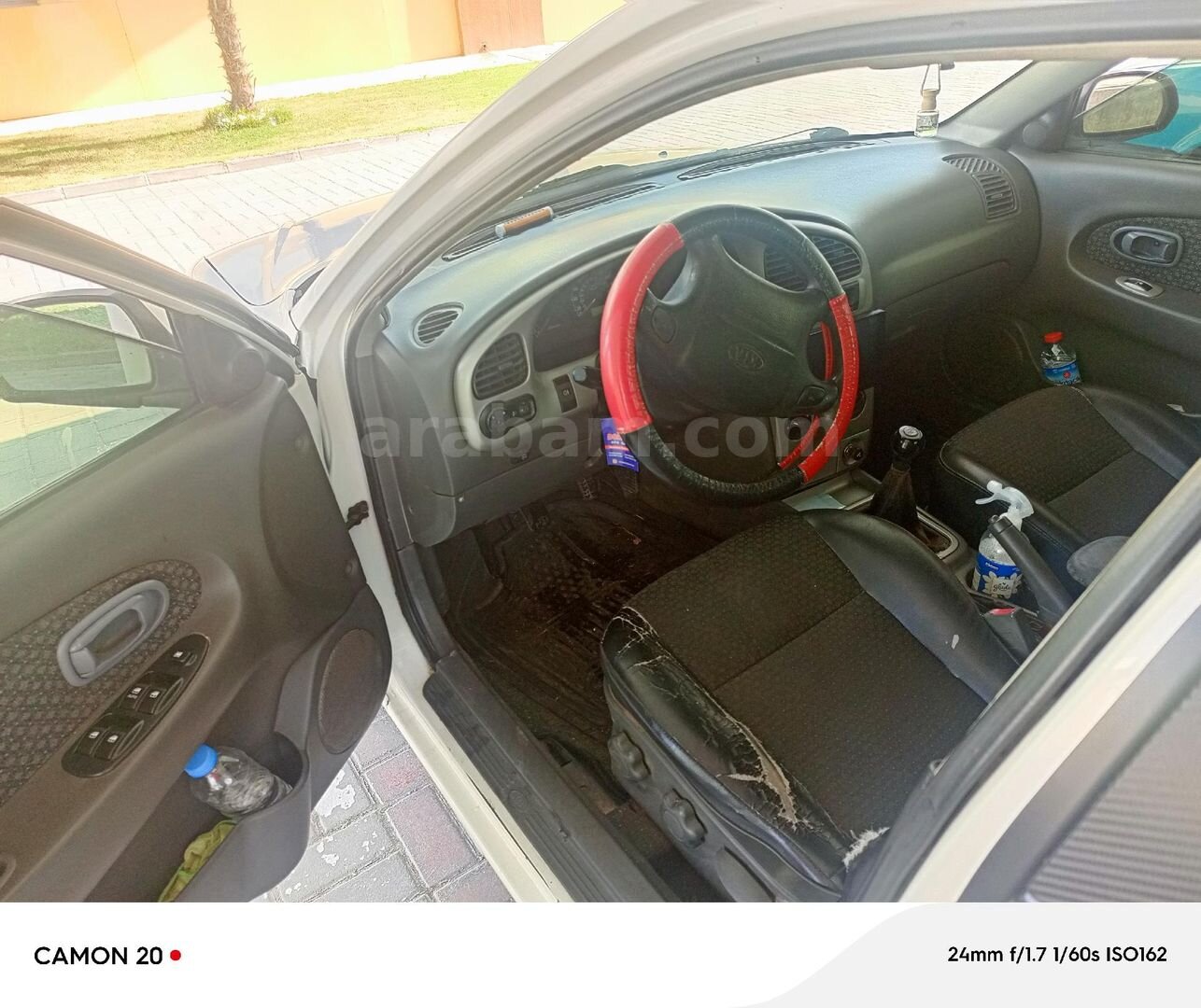 Sahibinden Kia Shuma LS 2003 Model Manisa 334.000 km Beyaz 3