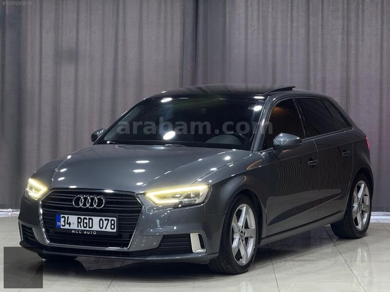 ÇİLSAL AUTO | 2019 AUDI A3 30 TDI SPORT RECARO CAM TAVAN HATASIZ