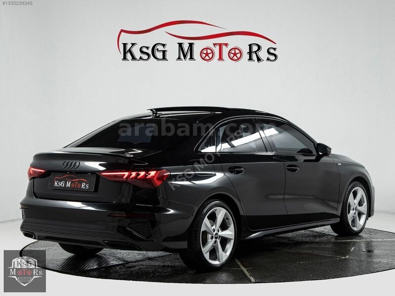 !BLACK EDİTİON! 2024ÇIKIŞ A3 SEDAN 35TFSİ İÇ-DIŞ SLİNE/B&Q/CAM T 6