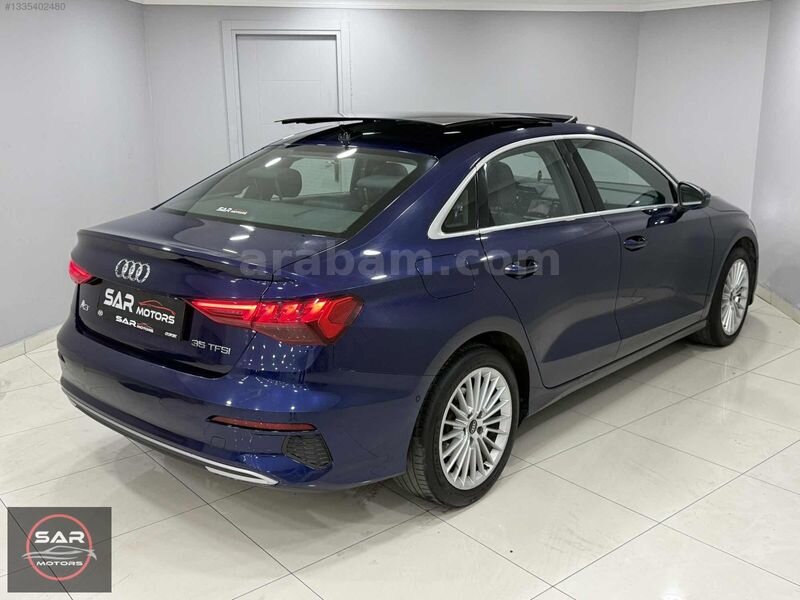 2024 ÇIKIŞ* 87.000 KM/ AUDİ A3 SEDAN 35 TFSI CAM TAVAN /LACİVERT 4