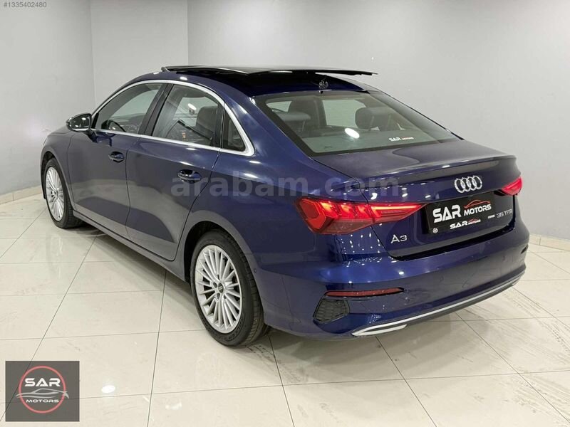 2024 ÇIKIŞ* 87.000 KM/ AUDİ A3 SEDAN 35 TFSI CAM TAVAN /LACİVERT 6