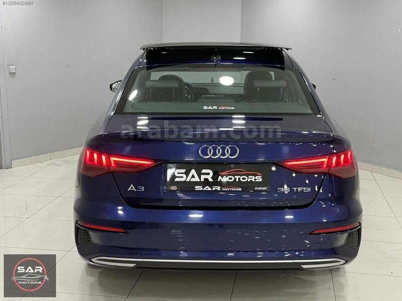 2024 ÇIKIŞ* 87.000 KM/ AUDİ A3 SEDAN 35 TFSI CAM TAVAN /LACİVERT 5